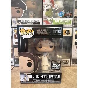 Funko Pop! Star Wars - Princess Leia - Star Wars Exclusive w/Protector